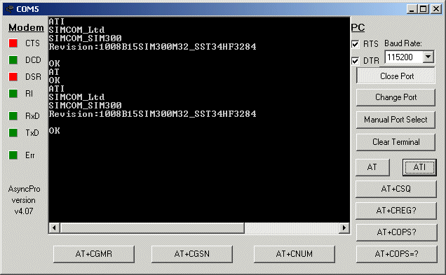 ComLed Utility - Main Window