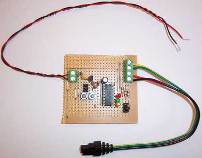 Prototype IO Expander Board using PCF8574